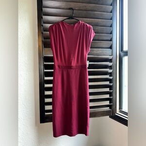 NWT Express deep red dress.